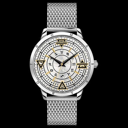 THOMAS SABO MEN'S ELEMENTS OF NATURE SILVER WATCH