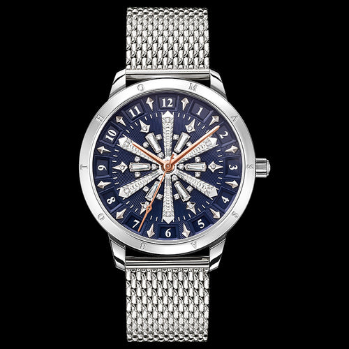 THOMAS SABO LADIES BLUE DIAL SILVER SNOWFLAKE WATCH