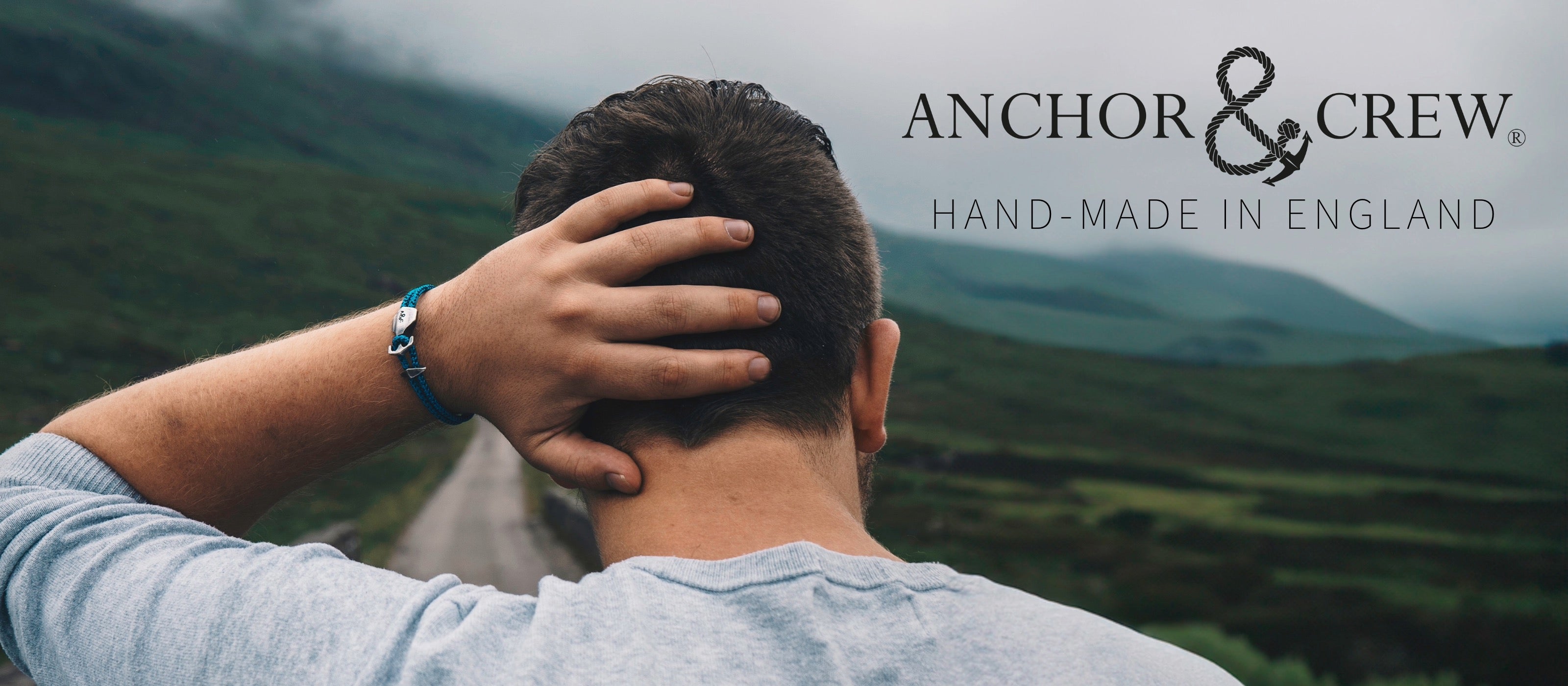 Shop Anchor & Crew Men's Jewellery |Bracelets | Necklaces | Made In England
