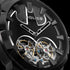 Dial close-up of Batman Dark Knight Police mechanical limited edition watch.