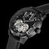 Side angle of Batman Dark Knight Police mechanical limited edition watch.