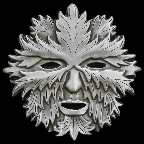 Celtic Green Man Face Belt Buckle | Australia
