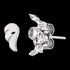 Cherub Angel Wing & Moon Mismatch Earrings | Engelsrufer