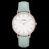 Cluse La Boheme Rose Gold White/Pastel Mint Green Watch
