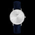 Cluse Minuit Silver Blue Velvet Limited Edition Watch