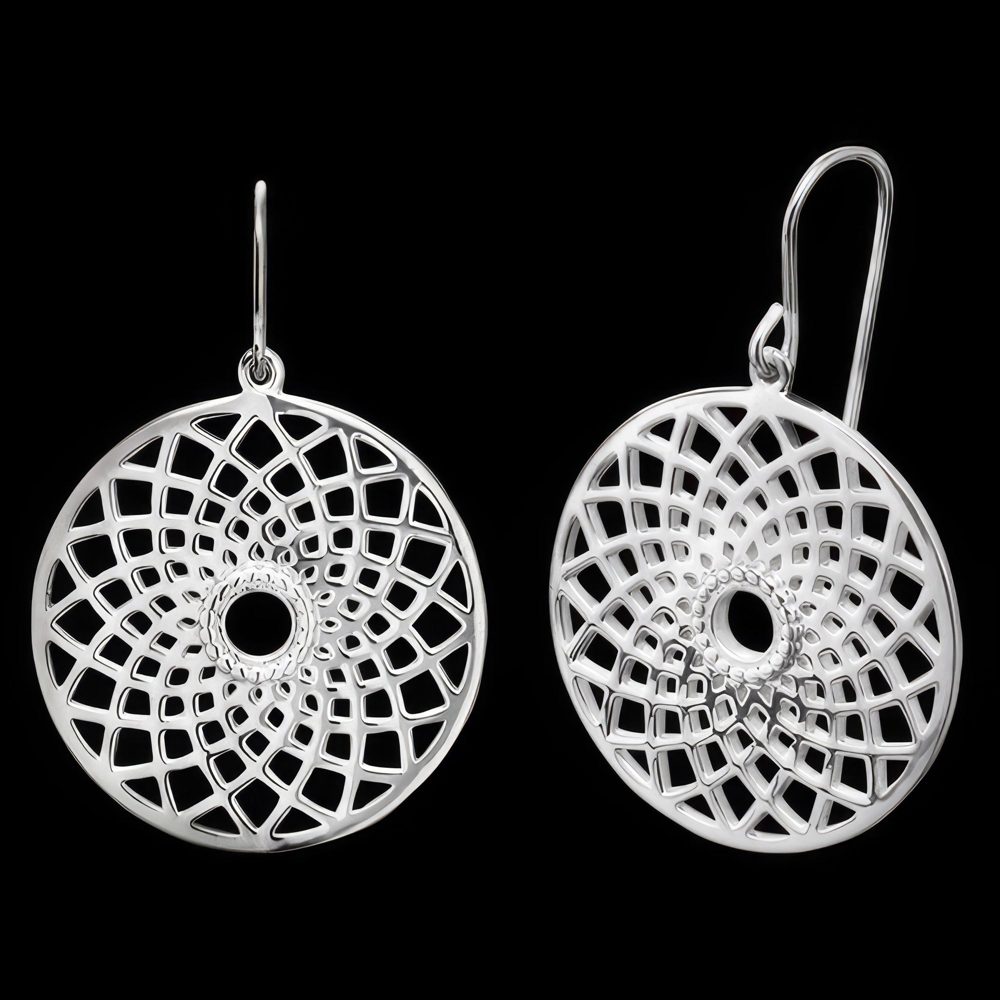 Dreamcatcher Sterling Silver Hook Earrings | Engelsrufer