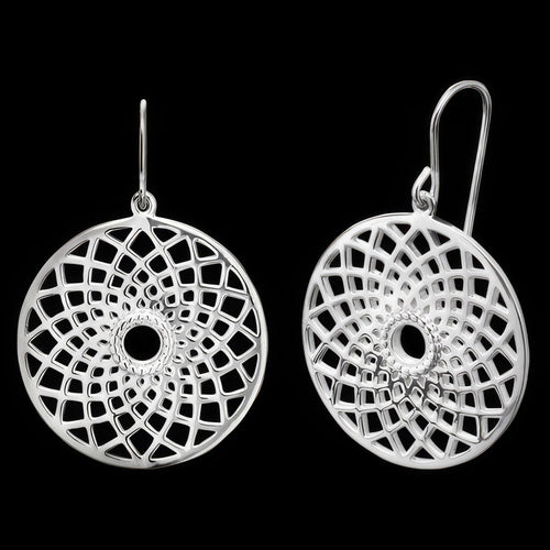 Dreamcatcher Sterling Silver Hook Earrings | Engelsrufer