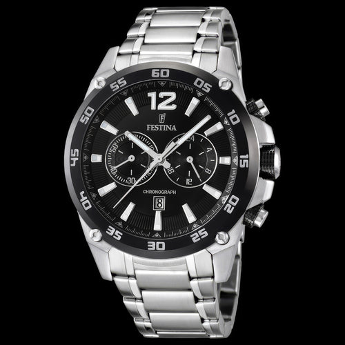 Festina Men's Black Dial Chronograph Date Watch | Australia