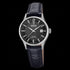 Festina Ladies Swiss Sapphire Black Dial Leather Watch