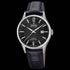 Festina Men's Swiss Sapphire Black Dial Leather Watch