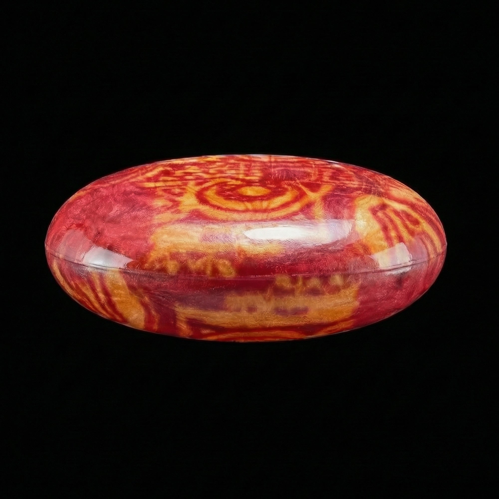 Side view of Engelsrufer Fire Element Luna Soundball.