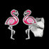 Flamingo Pink Children's Stud Earrings | Herzengel