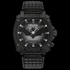Backlight glow on Forever Batman Police all black limited edition watch toggling on and off.