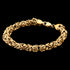 Byzantine Chain Men's Gold Steel Bracelet | Save Brave Australia