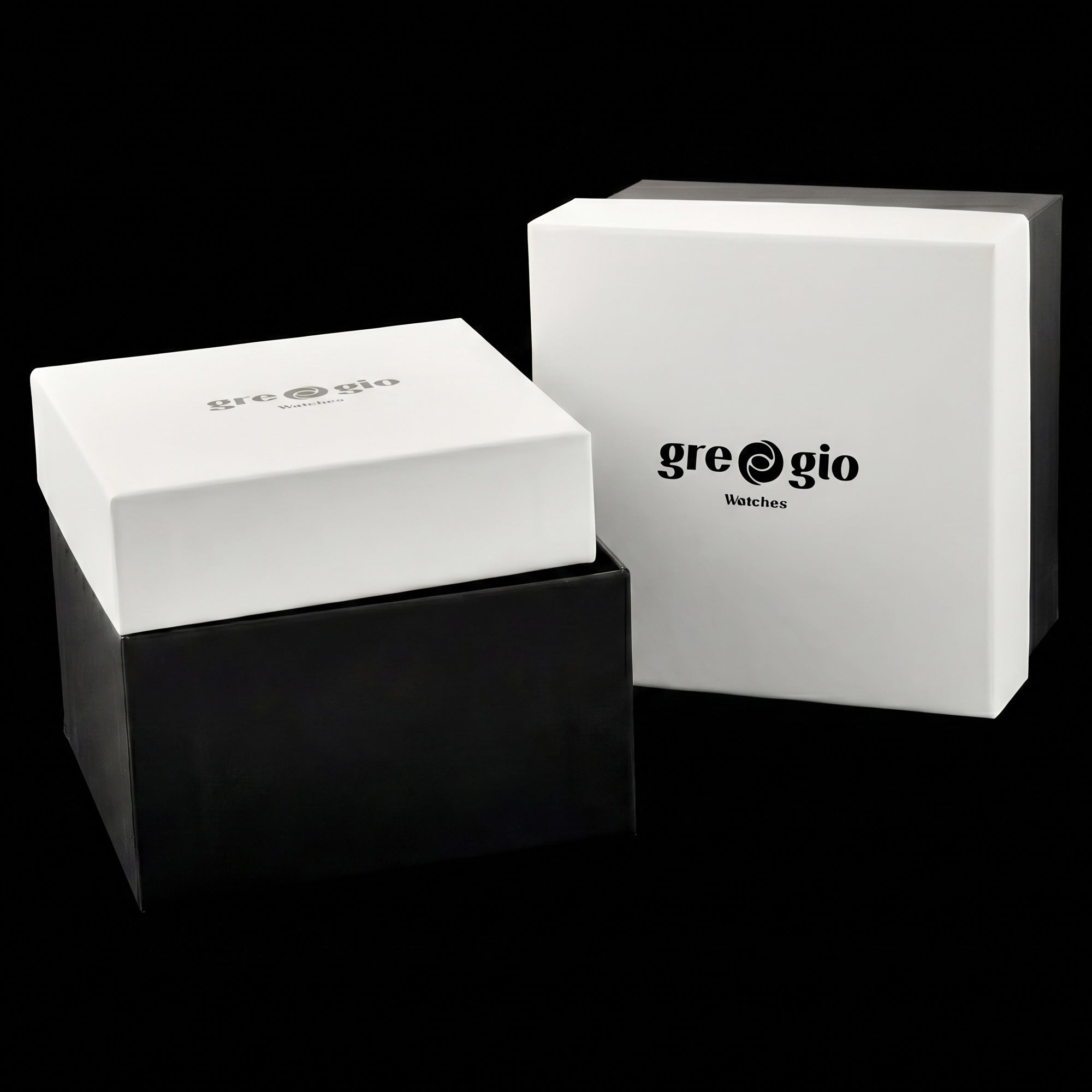 Gregio watch box packaging.