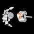 Heart & Moon Mismatch Sterling Silver Earrings | Engelsrufer