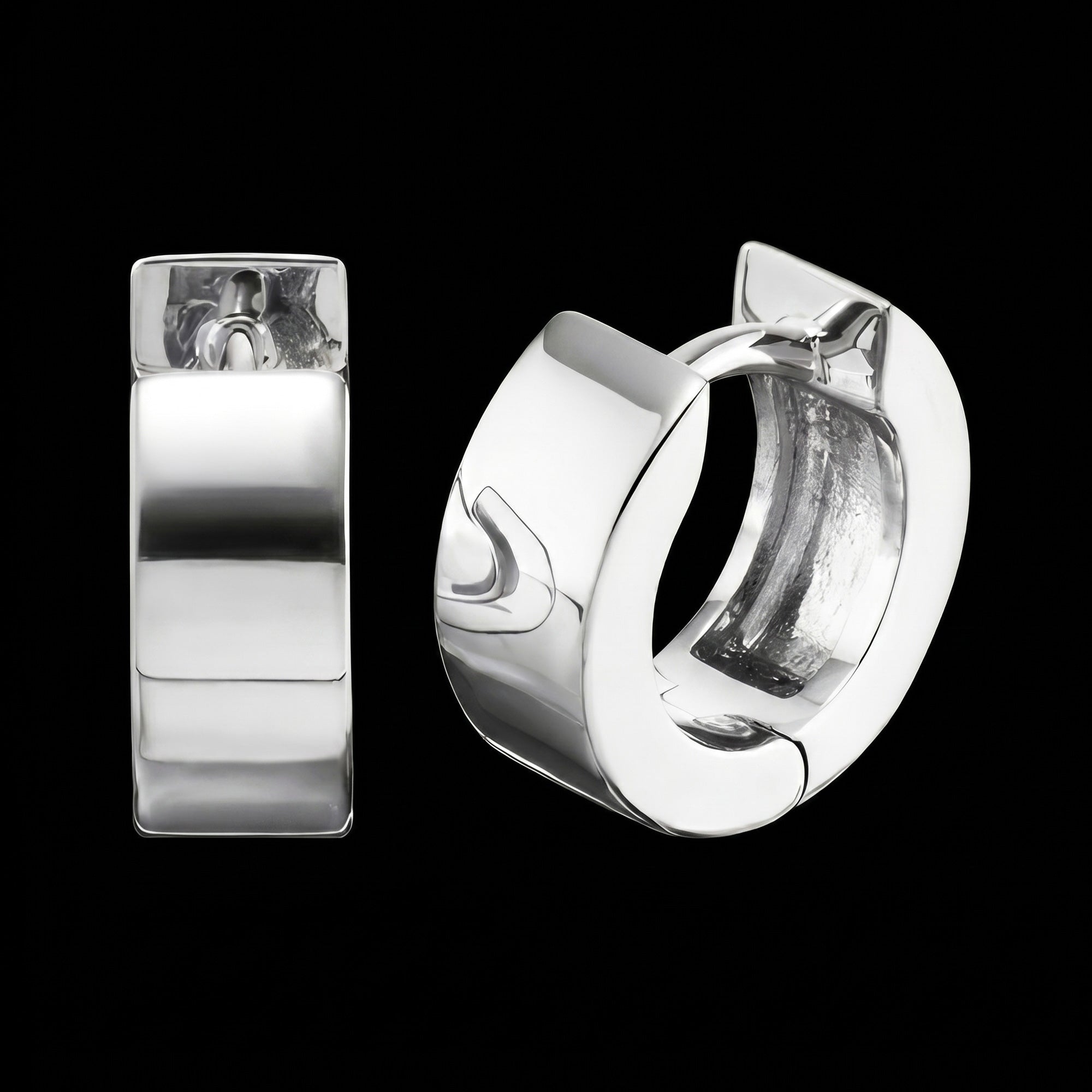Mini Huggie Hoop Sterling Silver Earrings | Engelsrufer