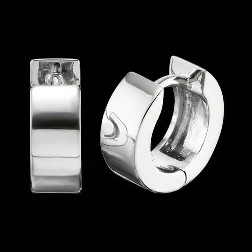 Mini Huggie Hoop Sterling Silver Earrings | Engelsrufer