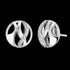 Infinity Paradise Silver CZ Circle Earrings | Engelsrufer