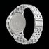 Back view of JAG Albany men's blue dial silver watch.