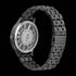Back view of a JAG Gerroa black transparent men's watch.