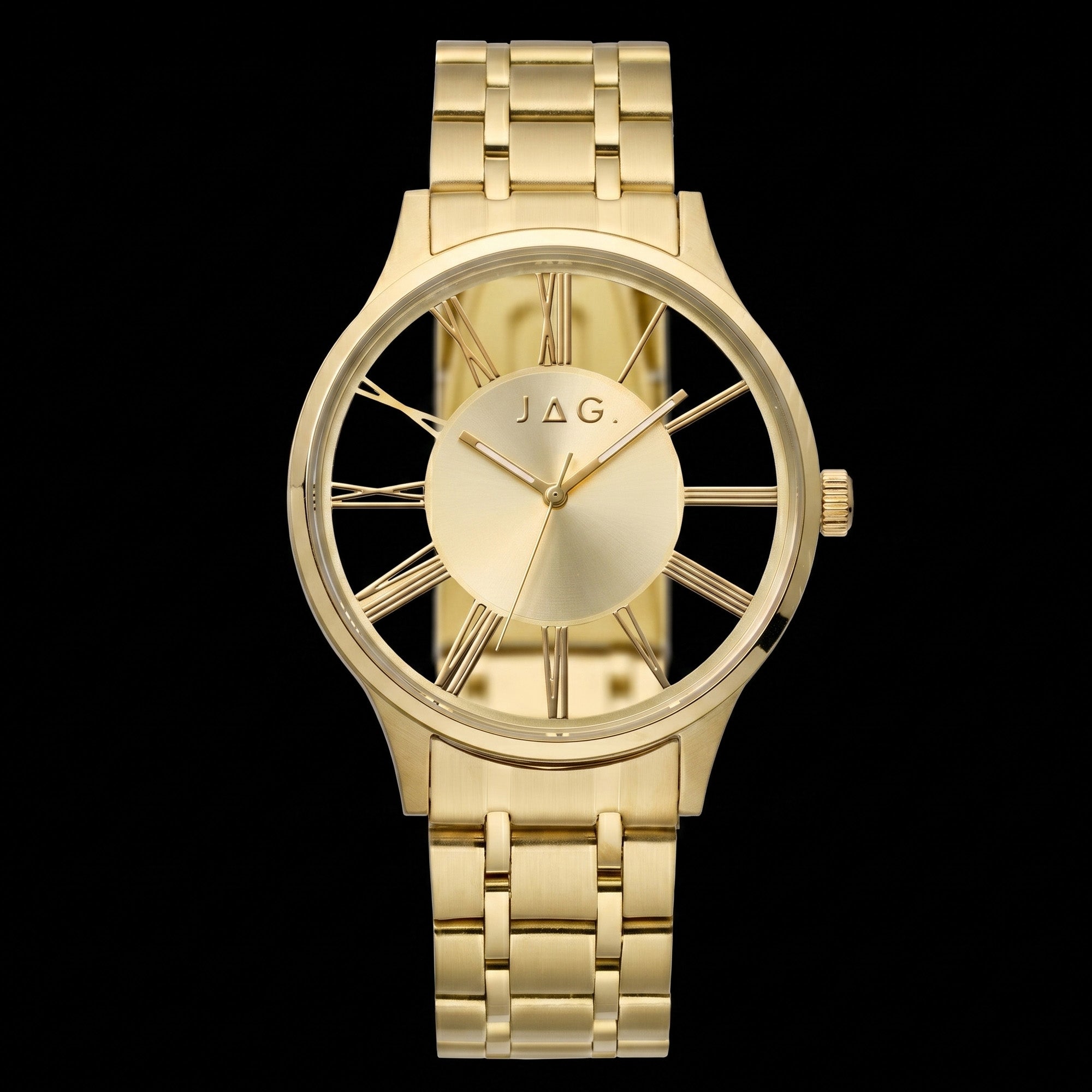 JAG Gerroa Gold Transparent Men's Watch