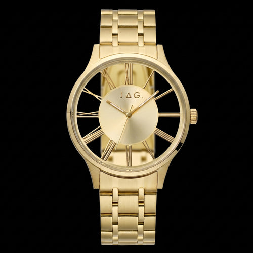 JAG Gerroa Gold Transparent Men's Watch