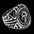 Memento Mori Skull Men's Stainless Steel Signet Ring