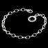 Oval Belcher Sterling Silver Charm Bracelet | Engelsrufer