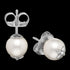 Pearl Flower Sterling Silver Stud Earrings | Engelsrufer