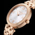 Close-up of Police ladies Magnificence rose gold watch.
