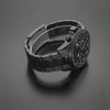 360 Degree Video Police Malawi All Black Men's Watch