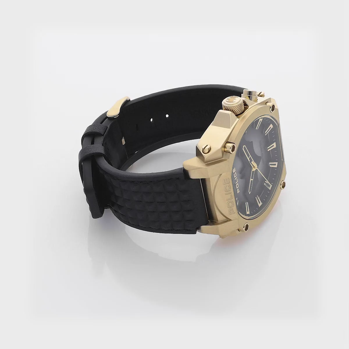 POLICE FOREVER BATMAN GOLD & BLACK LIMITED EDITION WATCH - 360 DEGREE PRODUCT VIDEO