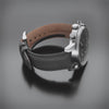 POLICE RANGY GREY DIAL LEATHER MEN'S WATCH - 360 DEGREE VIDEO