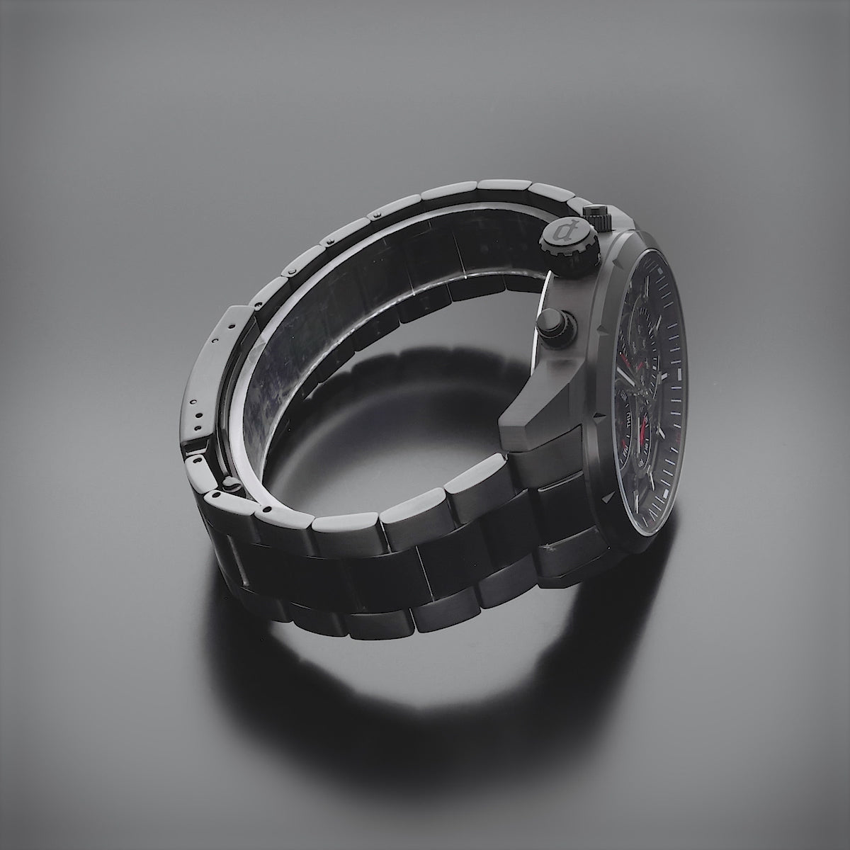 POLICE NEIST ALL BLACK MEN'S WATCH - 360 DEGREE VIDEO
