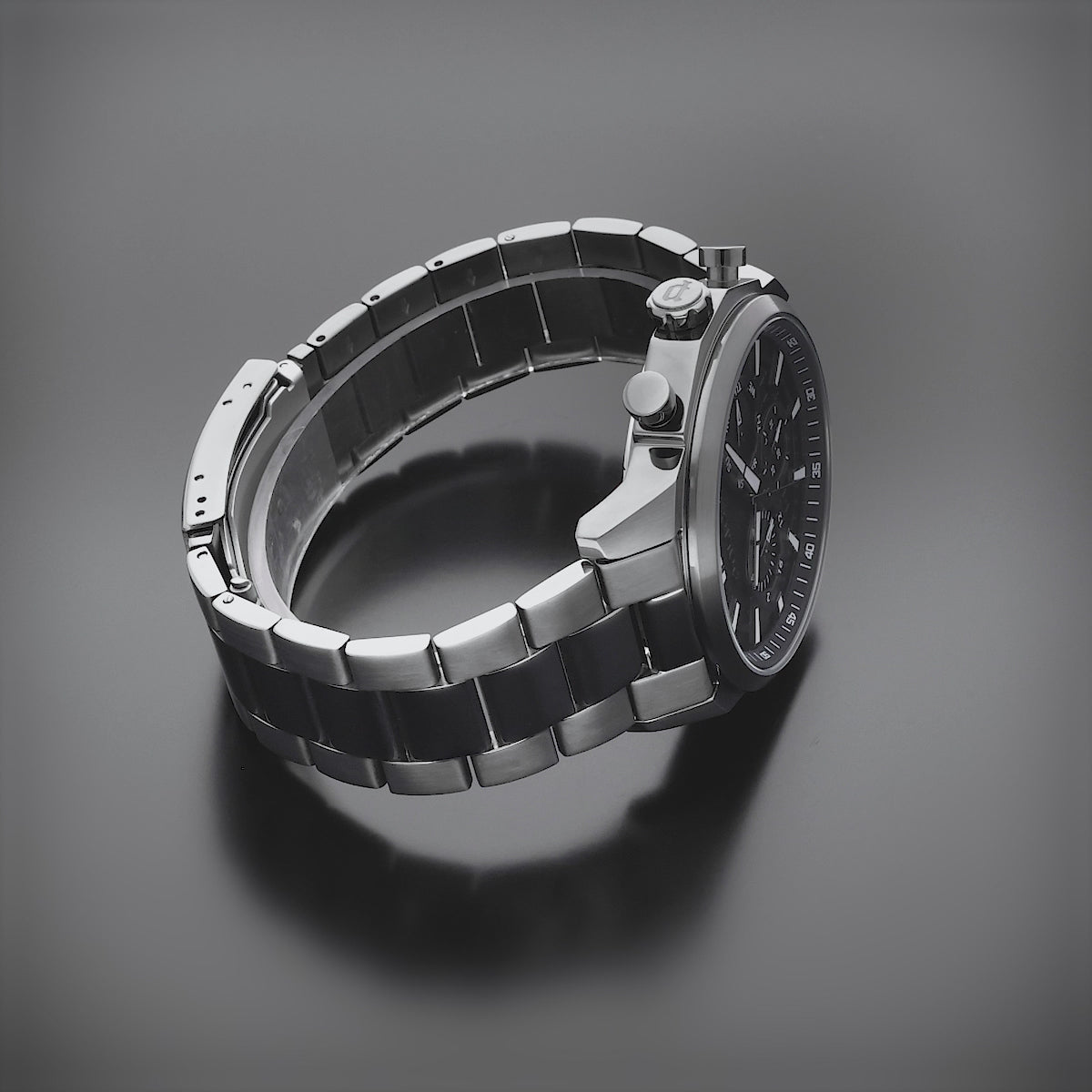 POLICE RANGY GUNMETAL GREY MEN'S WATCH - 360 DEGREE VIDEO