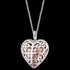 Sterling Silver Rose Gold Heart Soundball Necklace | Engelsrufer Australia