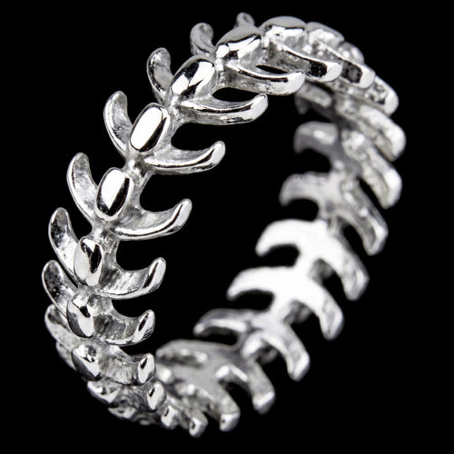 Spine Vertebrae Stainless Steel Men's Ring | Australia