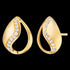 Tear Of Heaven Rose Gold CZ Stud Earrings | Engelsrufer