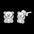 Teddy Bear Angel Wings Children's Earrings | Herzengel Australia