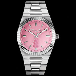Thomas Sabo Haribo Goldbear Pink Dial Silver Watch