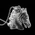 Back view of Thomas Sabo Wild Horses large horse head pendant.
