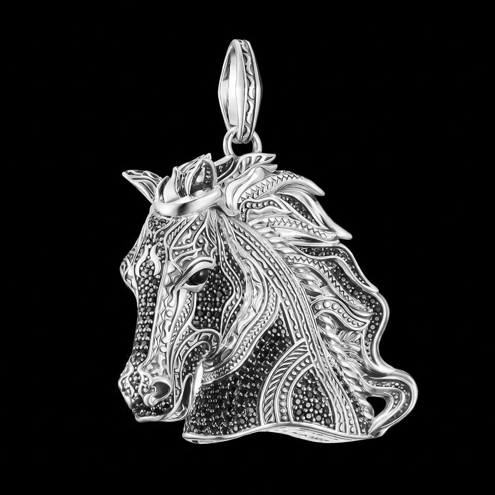 Thomas Sabo Wild Horses Large Horse Head Pendant