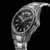 Tilted side angle of Thomas Sabo Rebel At Heart Revive 36mm black dial watch.