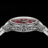 Side view of Thomas Sabo Rebel At Heart Revive 36mm red dial watch.