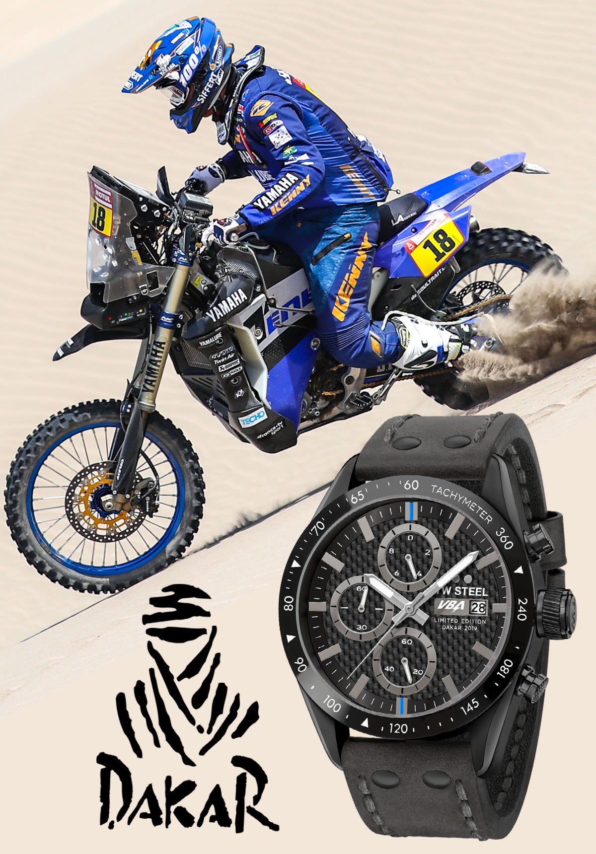Shop TW Steel Dakar Rally Adrien Van Beveren Limited Edition Watch TW 997 | Australia