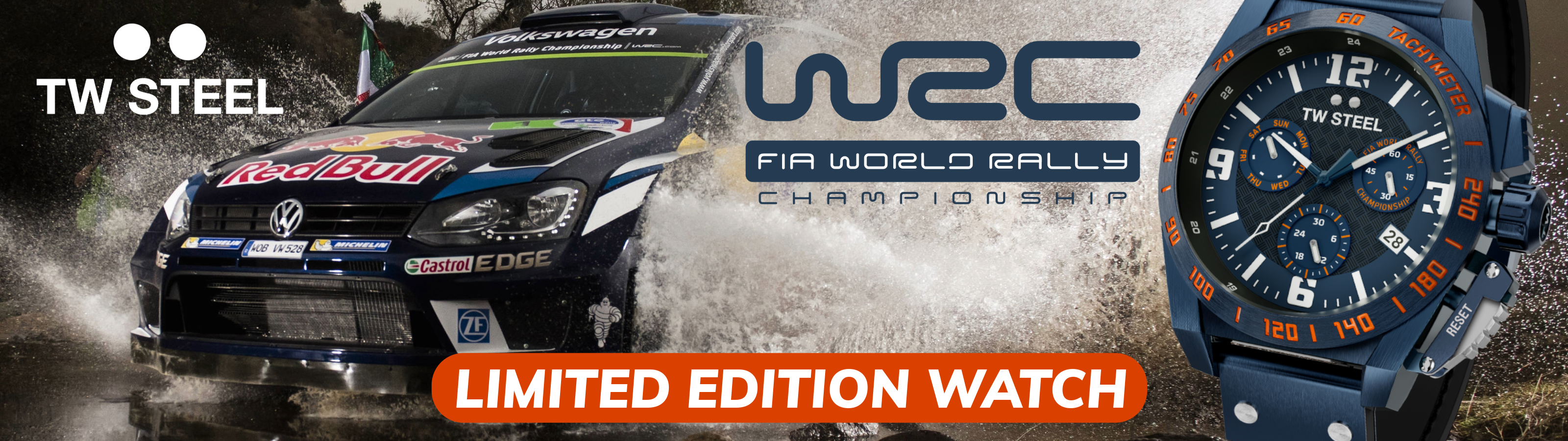 Shop TW Steel FIA World Rally Championship Limited Edition Watches | Australia