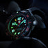 LUMINOX LAND SENTRY BLACK + RED MEN'S WATCH 0215.SL - BEAUTY VIEW