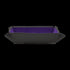 WOLF BLAKE PURPLE BLACK LEATHER COIN TRAY - SIDE VIEW