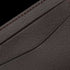 WOLF BLAKE BROWN PEBBLE LEATHER CREDIT CARD WALLET - CLOSE-UP VIEW